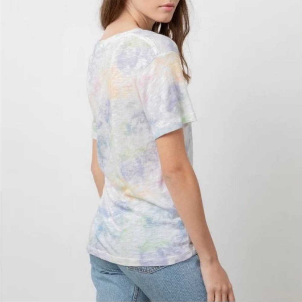 NWT RAILS CARA V NECK RAINBOW TIE Dye size Small - Picture 7 of 8